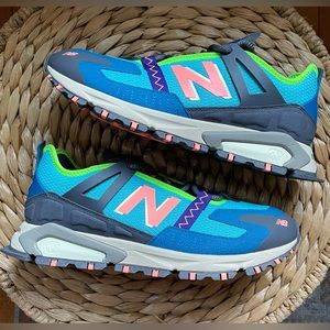 NEW BALANCE X-RACER VIRTUAL SKY BLUE LAGOON (SIZE 12)